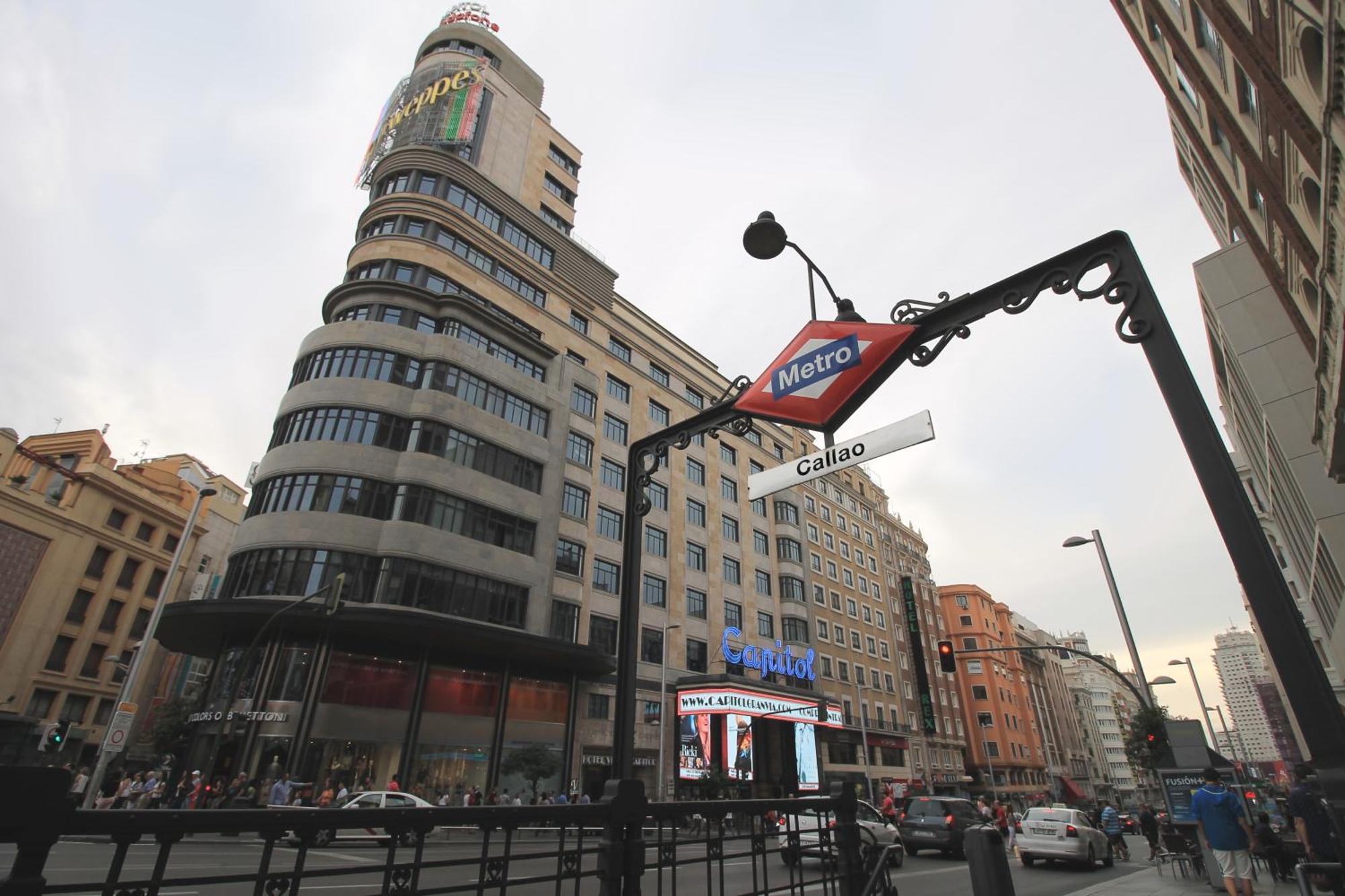 Estudio En Plaza Callao Madrid — Fotos 1